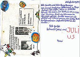 Karte von Fabian und Julius