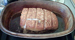 Kr�uterbraten im R�mertopf