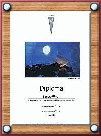 Diplom der �bernachtung