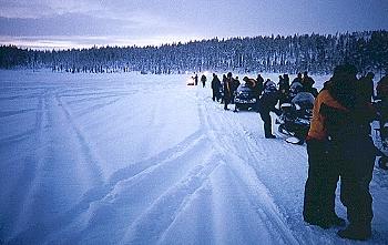 Schneemobiltour