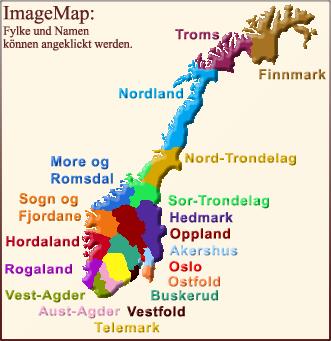 ImageMap Norwegen-Fylke - © Sandra+Bernd
