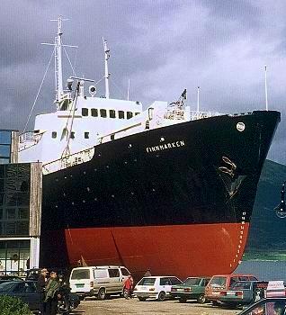 Hurtigrutenschiff Finnmarken