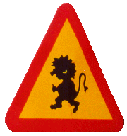 Tomte-Troll - Stra�enschild