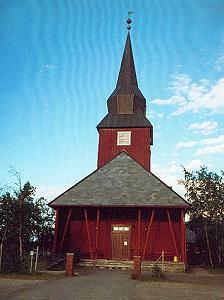 72 Kirche / Kautokeino  - Norwegen