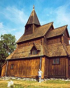 87 Stabkirche / Urnes - Norwegen