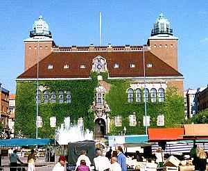143 Rathaus von Boras - Schweden