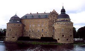 186 Wasserschlo� von �rebro - Schweden