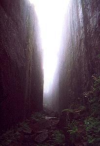 191 Slattdalskrevan Schlucht - Schweden