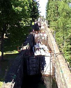 241 5 Kammer Schleuse / Vrangfoss - Norwegen