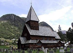 263 Stabkirche von R�ldal - Norwegen