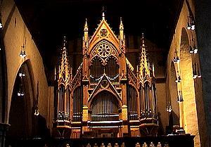 285 Orgel der Domkirche / Bergen - Norwegen