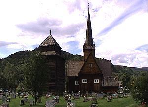 278 Stabkirche Vagamo - Norwegen