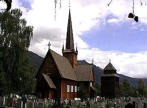 309 Stabkirche Vagamo - Norwegen