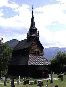 318 Stabkirche Kaupanger - Norwegen