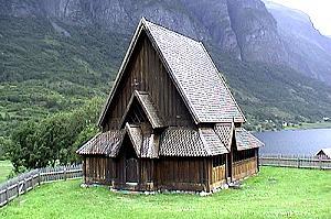 322 Stabkirche Oye - Norwegen