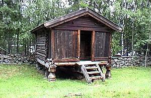 330 Vorratsspeicher im Valdres / Fagernes - Norwegen