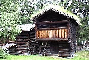 334 Vorratsspeicher / Fagernes - Norwegen