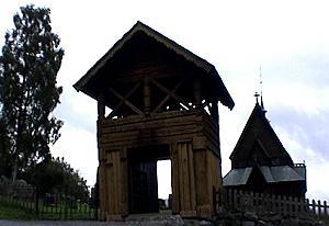 331 Stabkirche Reinli - Norwegen