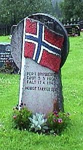 325 Grabstein / Hedalen - Norwegen