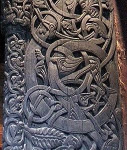 339 Stabkirche Hedalen - Norwegen