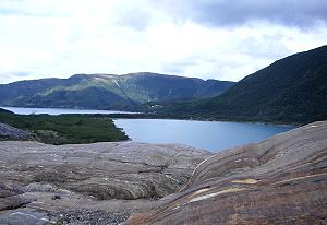 238 Blick vom Engabreen - Norwegen